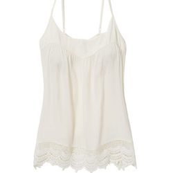 Top de algodón beige de la colección primavera/verano 2016 de Etam