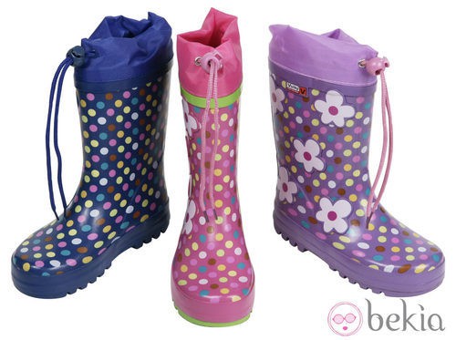 Botas de agua de lunares de la colección O/I 2011-2012 de Vulky