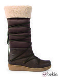 Bota forrada de borrego en tono Moka, propuesta de Mustang para este Otoño/Invierno.