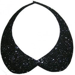 Nueva Colección Abataba 2011: Collares Peter Pan de purpurina negro