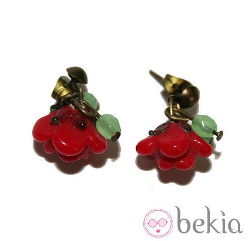 Nueva Colección Abataba 2011: Pendientes flores de cristal de Murano