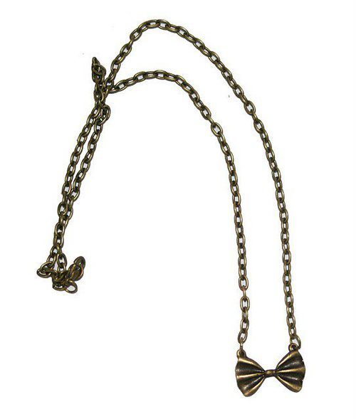 Nueva Colección Abataba 2011: Collar lazo dorado