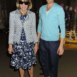 Anna Wintour junto a Gregory Parkinson
