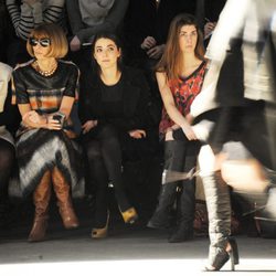 Anna Wintour, en el front row