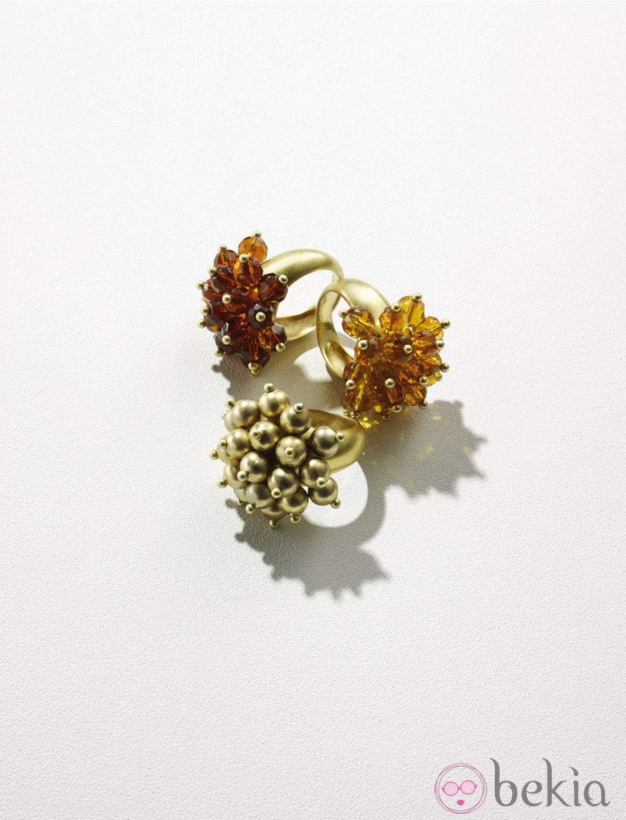 Anillo de la colección Wood Bauble de Tommy Hilfiger