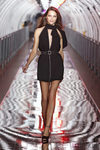 Vestido con incrustaciones brillantes para la colección otoño-invierno 2011 de Mango