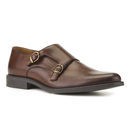Zapato de cuero marrón con correas de la colección primavera/verano 2016 de Merkal