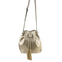 Mochila dorada de la colección primavera/verano 2016 de Merkal 