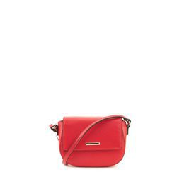 Bolso coctel de cuero rojo de la colección primavera/verano 2016 de Merkal