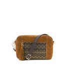 Bolso pequeño en gamuza miel de la colección primavera/verano 2016 de merkal