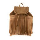 Mochila de cuero miel de la colección primavera/verano 2016 de Merkal 