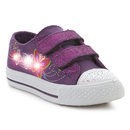 Sneakers morados con luces de la colección primavera/verano niño 2016 de Merkal
