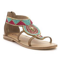 Sandalias con pedrería de la colección primavera/verano 2016 niños de Merkal