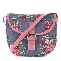 Bolso denim con estampado de la colección primavera/verano 2016 niños de Merkal