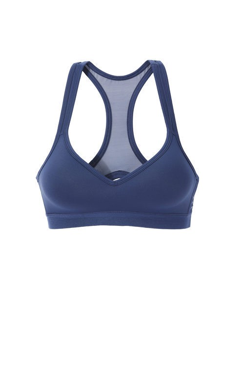 Top deportivo azul de la colección primavera/verano Be+ de Etam 2016