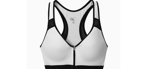 Top deportivo blanco de la colección primavera/verano Be+ de Etam 2016