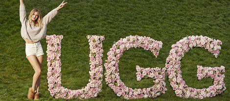 Rosie Huntington-Whiteley la nueva imagen de UGG en la colección Otoño/Invierno 2016