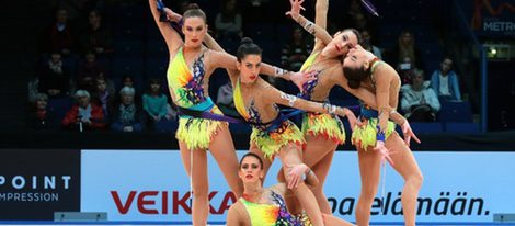 Equipo de gimnasia ritmica Español 2016