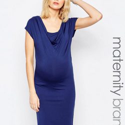 Vestido azul rey de Asos de la colección maternidad primavera/verano 2016