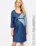 Vestido de vaquero de Asos de la colección maternidad primavera/verano 2016