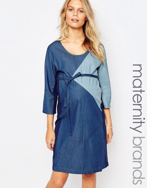 Vestido de vaquero de Asos de la colección maternidad primavera/verano 2016
