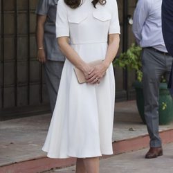 Kate Middleton en la Old Birla House Tour del Gandhi Smriti museum 