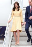 Kate Middleton en la llegada a Paro International Airport