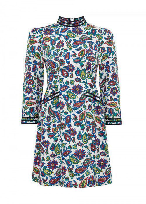 Vestido estampado de la colección de Alexa Chung para Marks & Spencer