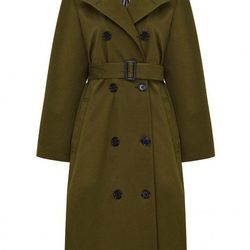 Gabardina en color caqui de la colección de Alexa Chung para Marks & Spencer