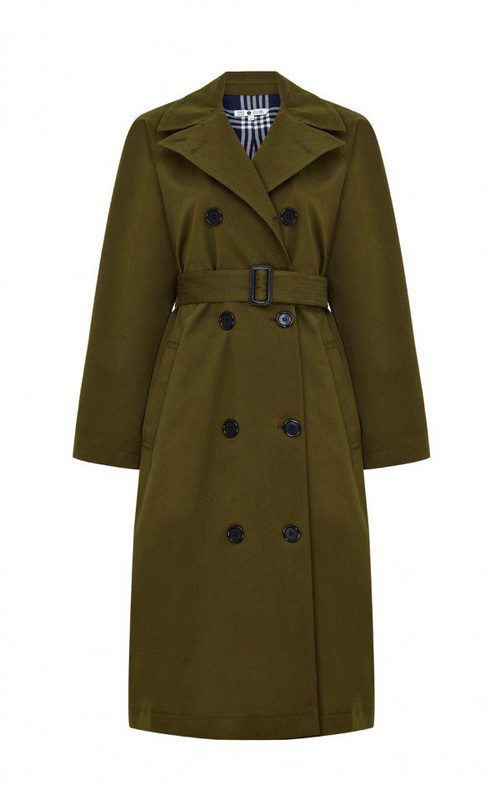 Gabardina en color caqui de la colección de Alexa Chung para Marks & Spencer