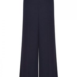Pantalón acampanado de tiro alto en azul marino de la colección de Alexa Chung para Marks & Spencer