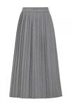 Falda larga y plisada en gris de la colección de Alexa Chung para Marks & Spencer