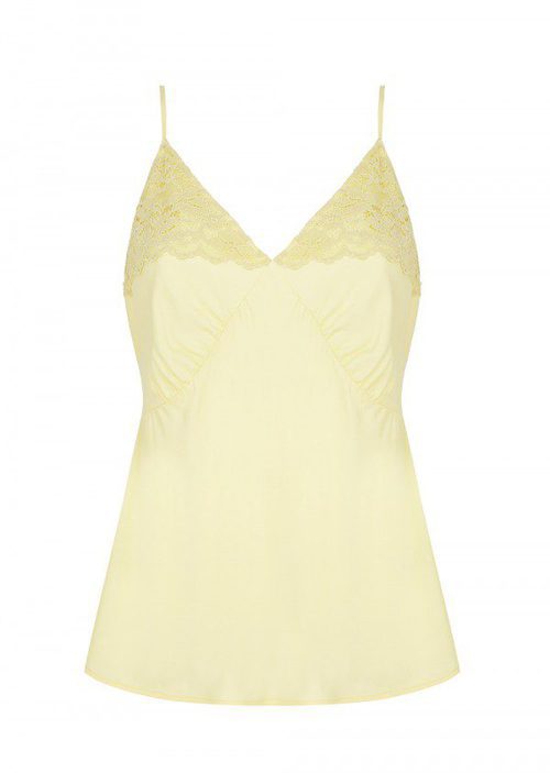 Top lencero en amarillo de la colección de Alexa Chung para Marks & Spencer