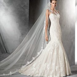 Vestido Pladie de la colección Pronovias 2017