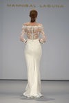 Vestido por detrás de Hannibal Laguna en la Pasarela Costura España 2016