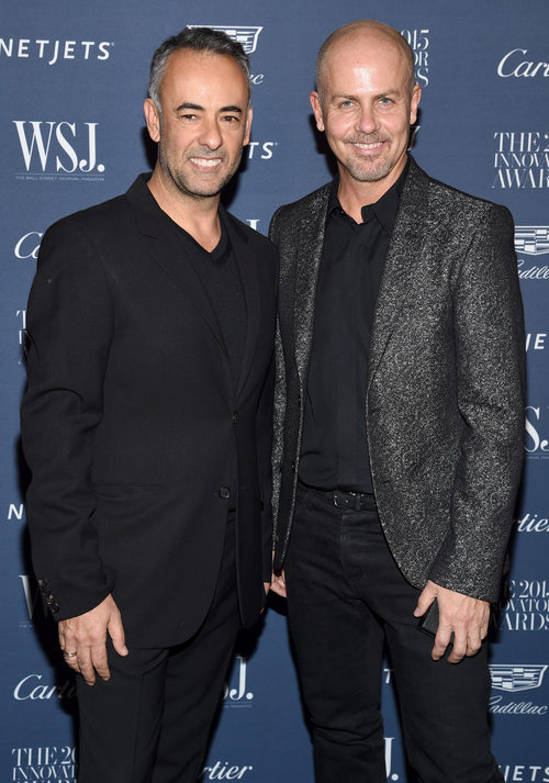 Francisco Costa e Italo Zuccelli , directores creativos de Calvin Klein
