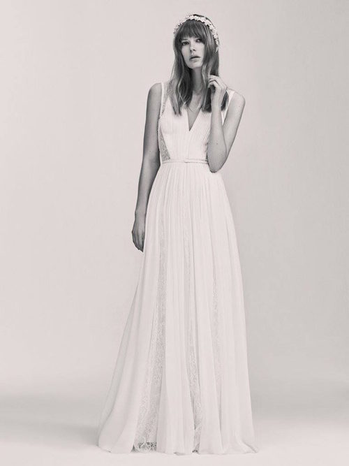 Vestido de novia de estilo griego de la Colección Bridal 2017 de Elie Saab
