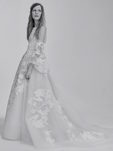 Vestido de novia con estampados florales de la Colección Bridal 2017 de Elie Saab