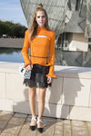Chiara Ferragni durante la presentación de la colección de Louis Vuitton en la Fashion Week Paris