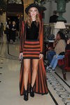 Chiara Ferragni durante la presentación de la colección de Balmain en la Fashion Week Paris