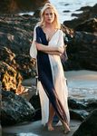 Poppy Delevingne vestido transparente para 'Solid & Striped' en la nueva colección de verano 2016