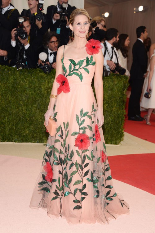 Elizabeth Shaffer en la alfombra roja de la Gala Met 2016