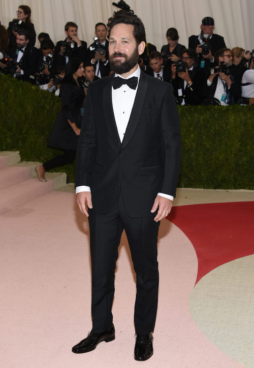 Paul Rudd en la alfombra roja de la Gala Met 2016