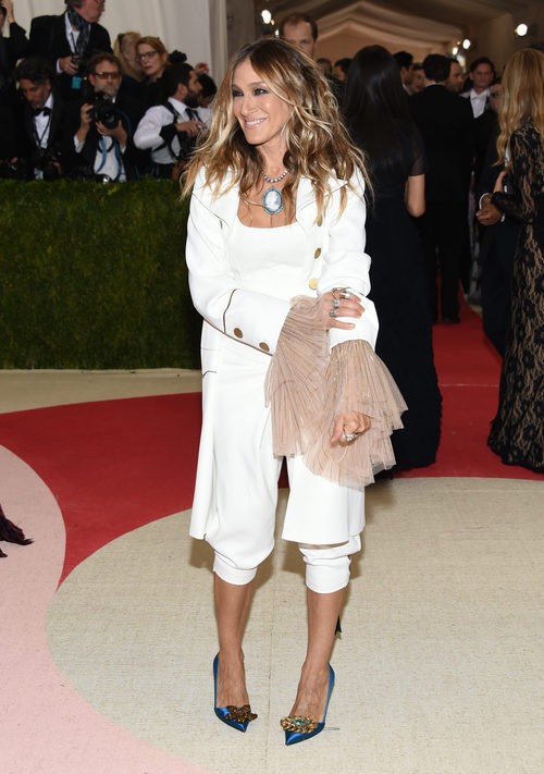 Sarah Jessica Parker en la alfombra roja de la Gala Met 2016