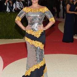 Demi Lovato en la alfombra roja de la Gala Met 2016