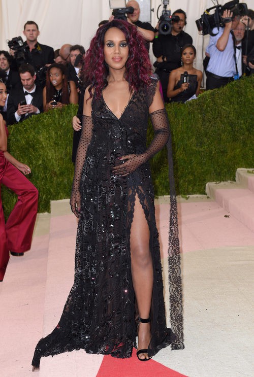 Kerry Washington en la Gala del MET 2016 con un vestido de Marc Jacobs