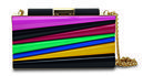 Clutch de colores de la colección de Sara Batagglia para Salvatore Ferragamo