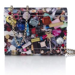 Bolso Candy acrílico de estampado de joyeria de la colección primavera/verano 2016 de Jimmy Choo