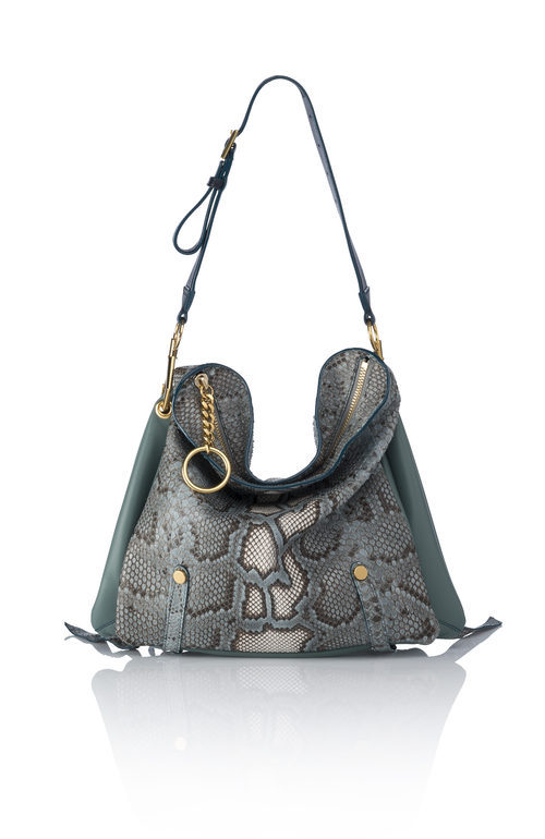 Bolso Mardy M en estampado de pitón de la colección primavera/verano 2016 de Jimmy Choo