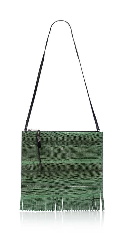 Bolso RIA de estampado de culebra de la colección primavera/verano 2016 de Jimmy Choo